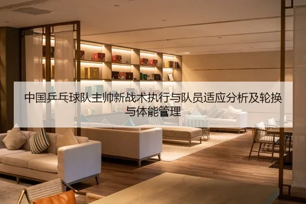 中国乒乓球队主帅新战术执行与队员适应分析及轮换与体能管理